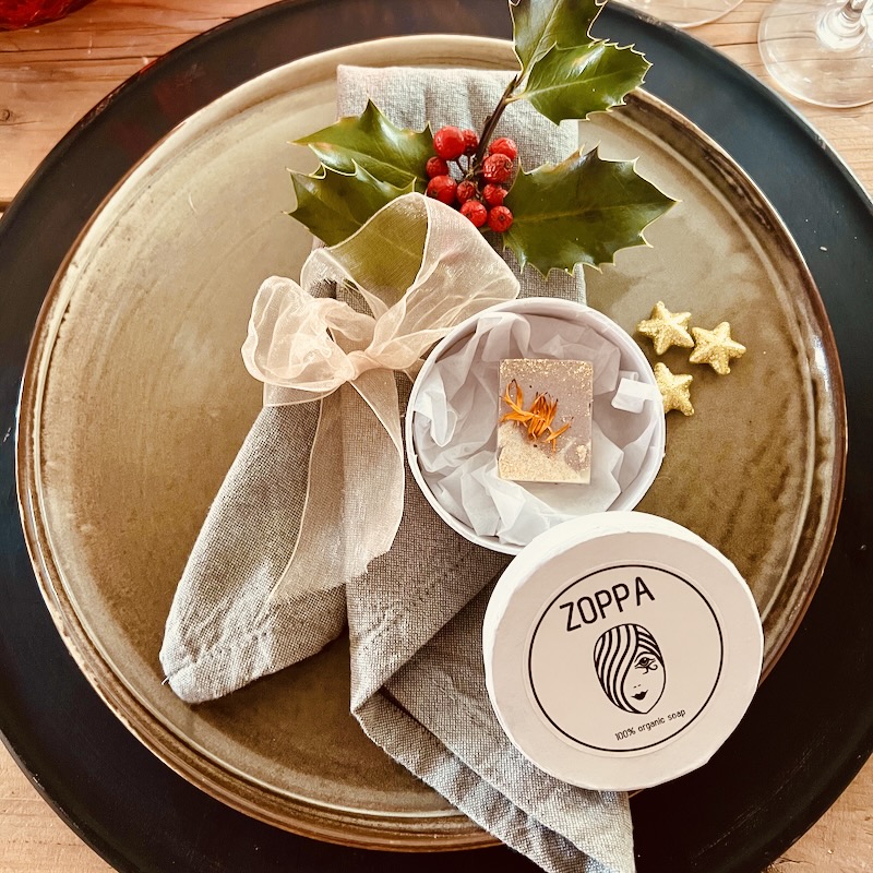 Kerst mini giftbox zeep